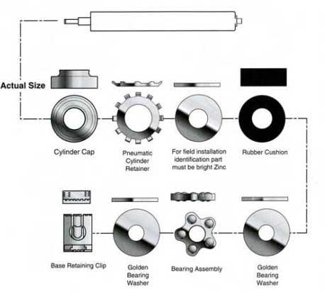 Replacement Bearing Kit for Steelcase Office Chairs
