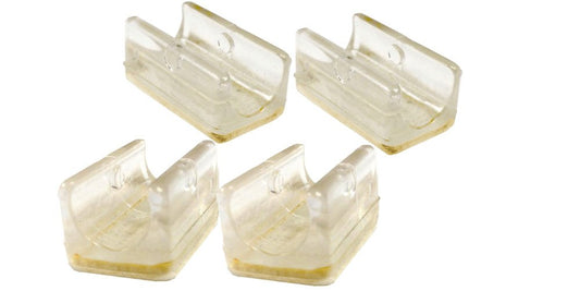Steelcase Max Stacker Glides 4/pk (Clear Plastic w/Felt)
