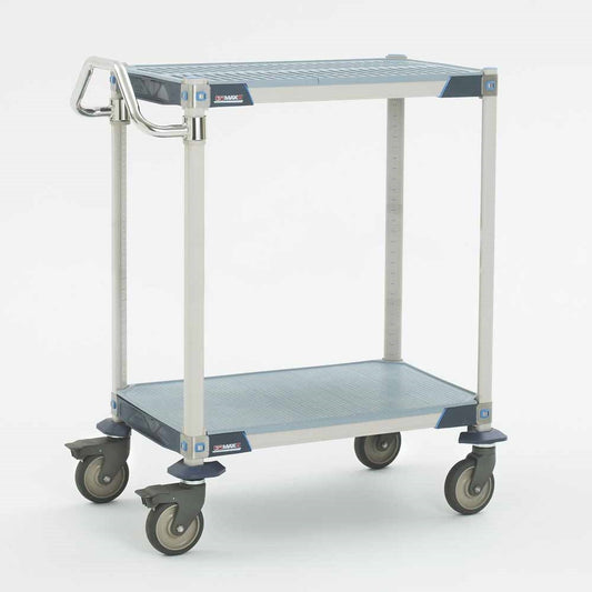 MetroMax i Antimicrobial 2-Shelf Utility Carts