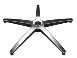 23.5" Diameter Aluminum Chair Base