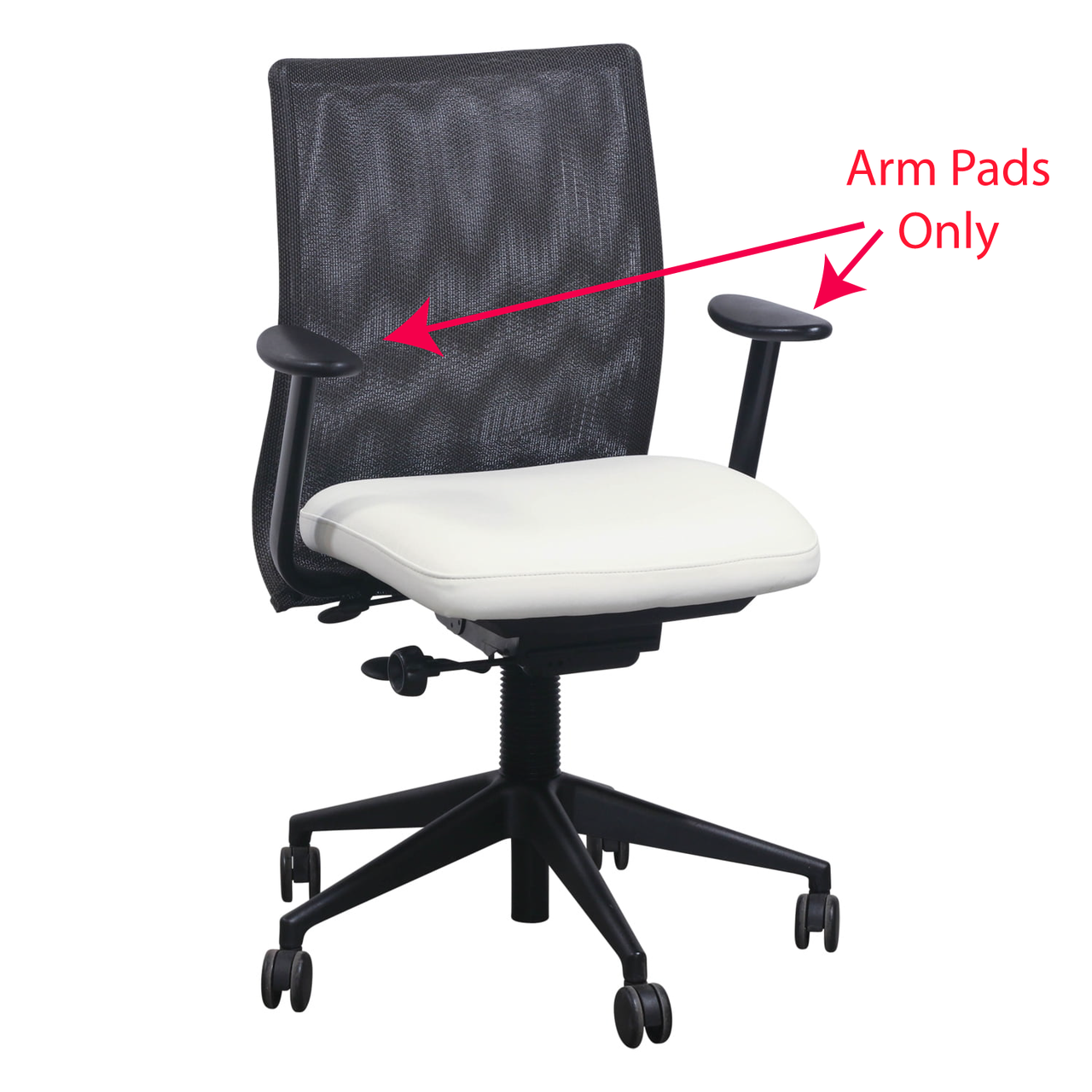 Steelcase Jersey Arm Pads Replacement Pair
