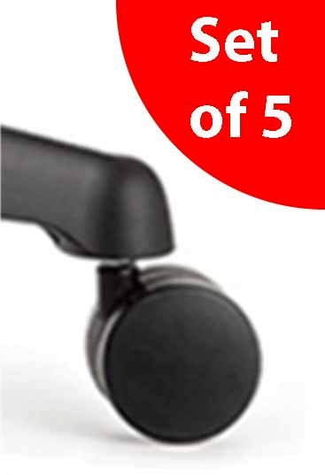 Knoll Chadwick Chair Carpet Replacement Casters Five Pack