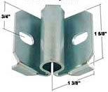 Steel Caster Inside Corner Bracket