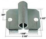 Steel Caster Straight Bracket