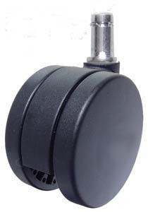 Extra Large 3-Inch Office Chair Casters For Carpets, Heavy Duty, Open Disk
