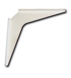 Workstation and Counter Support Brackets (5" x 8", Almond) (Pair)