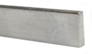 Cut to Length Metal File Rail 3/4" High (Metal Clips to fit Over 1/2" Wood Drawer Side, 1" - 15" Long)