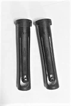 Replacement Herman Miller Compatible Caper Chair Arm Plugs (Black)