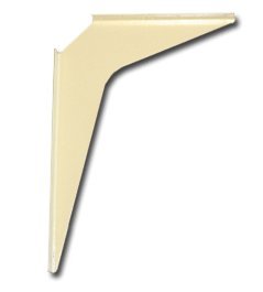 Workstation and Counter Support Brackets (5" x 8", Almond) (Pair)