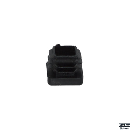 Plastic Insert Chair Glides for Square tubing (Slanted)