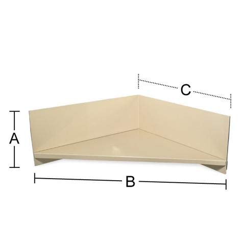 Magnetic Corner Shelf (Beige)