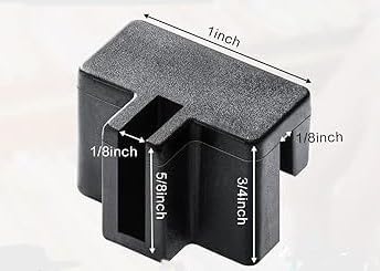 Black Plastic File Hanger Clips 4/pk #9000