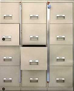 File Cabinet Lock Bars (3-Drawer)