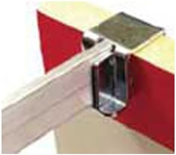 Cut to Length Metal File Rail 3/4" High (Metal Clips to fit Over 1/2" Wood Drawer Side, 1" - 15" Long)
