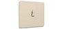 Magnetic Picture Hanger_Center Mount (3" x 4" Holds 5lbs, White)