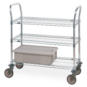 Stainless Steel Finish SP Series Heavy Duty Carts