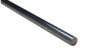 Universal File Rod Kit (1 rod and 2 clips) (3/16" dia x 12" long)