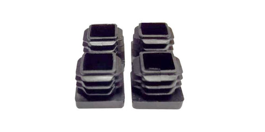 Plastic Insert Chair Glides for Square tubing (Slanted)