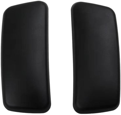 MingYi.office New Arm Pads Caps Replacement for Haworth Zody Office Chair 1 Pair Black/Gray (Black)