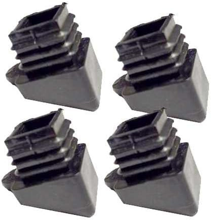 Plastic Insert Chair Glides for Square tubing (Straight)