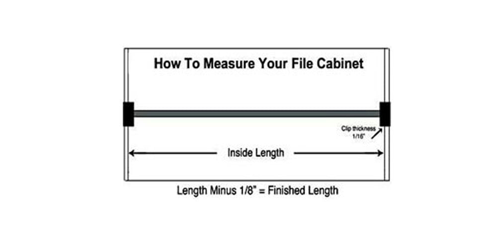Cut to Length Metal File Rail