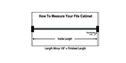 Cut to Length Metal File Rail