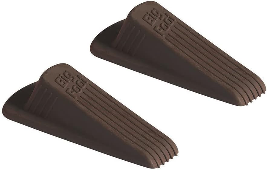 Big Foot® Doorstop, Beige, 2/pk 00975 (Beige)