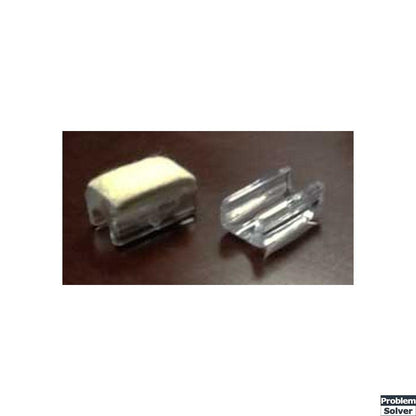 Steelcase Max Stacker Glides 4/pk (Clear Plastic w/Felt)