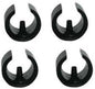 Sled Base Chair Glides w/stem 4/pk (7/8" to 1")