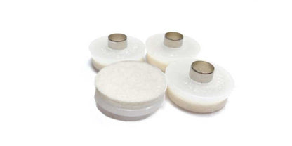 Felt Base Safeglides (1", Brown)