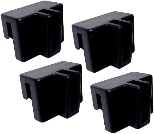 Black Plastic File Hanger Clips 4/pk #9000