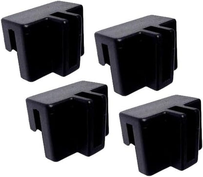 Black Plastic File Hanger Clips 4/pk #9000