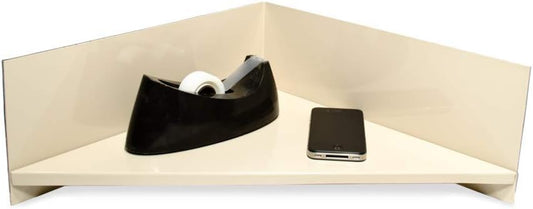 Magnetic Corner Shelf (Beige)