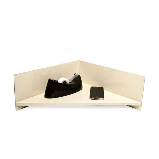 Magnetic Corner Shelf (Beige)