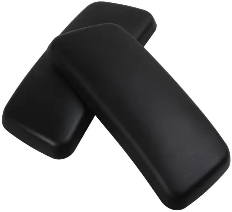 MingYi.office New Arm Pads Caps Replacement for Haworth Zody Office Chair 1 Pair Black/Gray (Black)