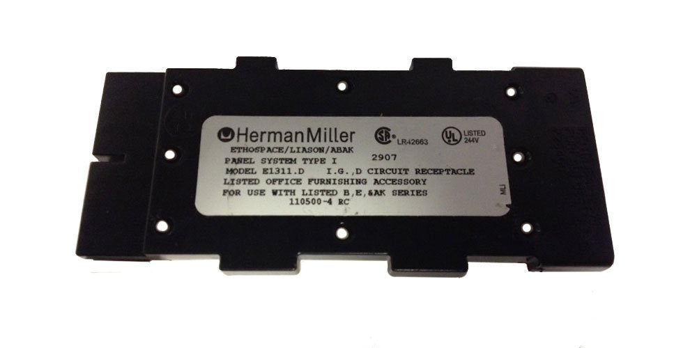 Receptacle for Herman Miller® AO2® & Ethospace® Systems