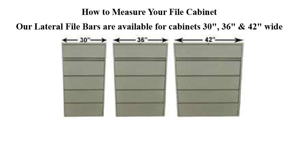 HON Old Style File Bars (for a 30" Wide Cabinet)