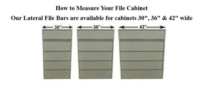 HON Old Style File Bars (for a 30" Wide Cabinet)