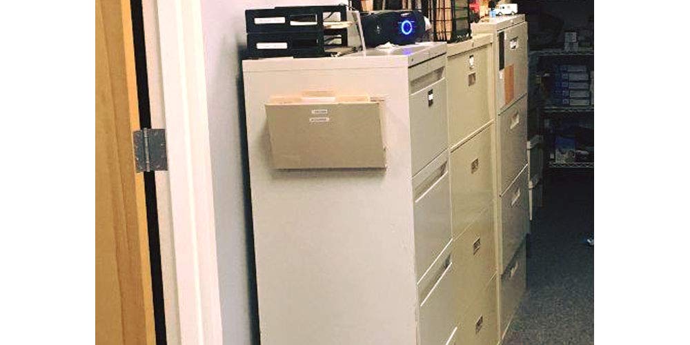 Magnetic File Holders (Beige)