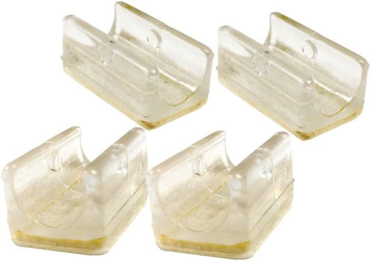 Steelcase Max Stacker Glides 4/pk (Clear Plastic)