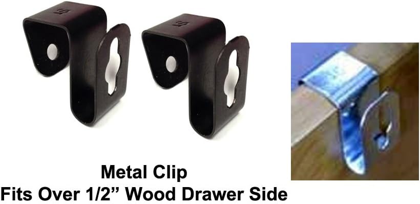 Universal File Rod Kit (1 rod and 2 clips) (3/16" dia x 15" long)