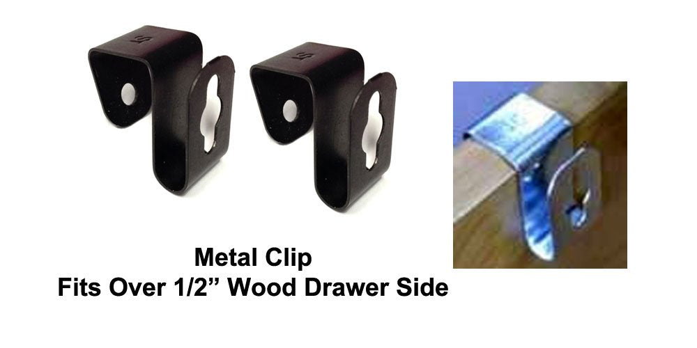 Universal File Rod Kit (1 rod and 2 clips) (1/4" dia x 12" long)