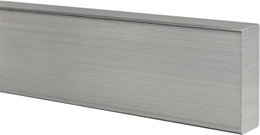 Cut to Length Metal File Rail 3/4" High (Metal Clips to fit Over 1/2" Wood Drawer Side, 15" - 30" Long)