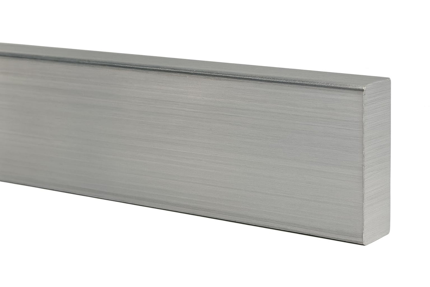 Cut to Length Metal File Rail 3/4" High (Plastic Clips for Metal Drawers, 30"- 42" Long)