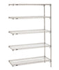 18"d Metro Wire 5-Shelf Add-On Units