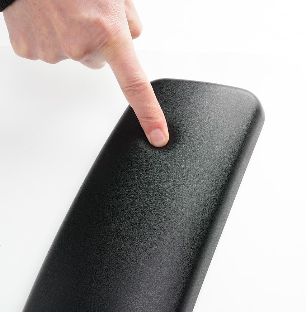 MingYi.office New Arm Pads Caps Replacement for Haworth Zody Office Chair 1 Pair Black/Gray (Black)