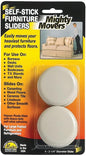 Mighty Movers® Furniture Sliders, Self-Stick, 2-1/4″ Dia. 87003