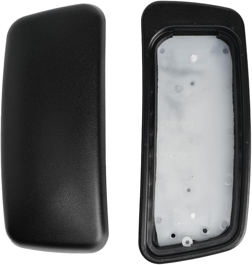 MingYi.office New Arm Pads Caps Replacement for Haworth Zody Office Chair 1 Pair Black/Gray (Black)