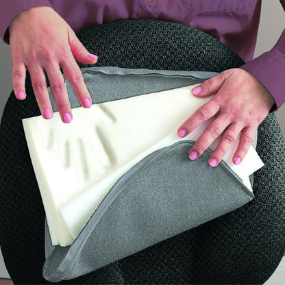 File Bar Factory The ComfortMakers®, Deluxe Lumbar Support Grey