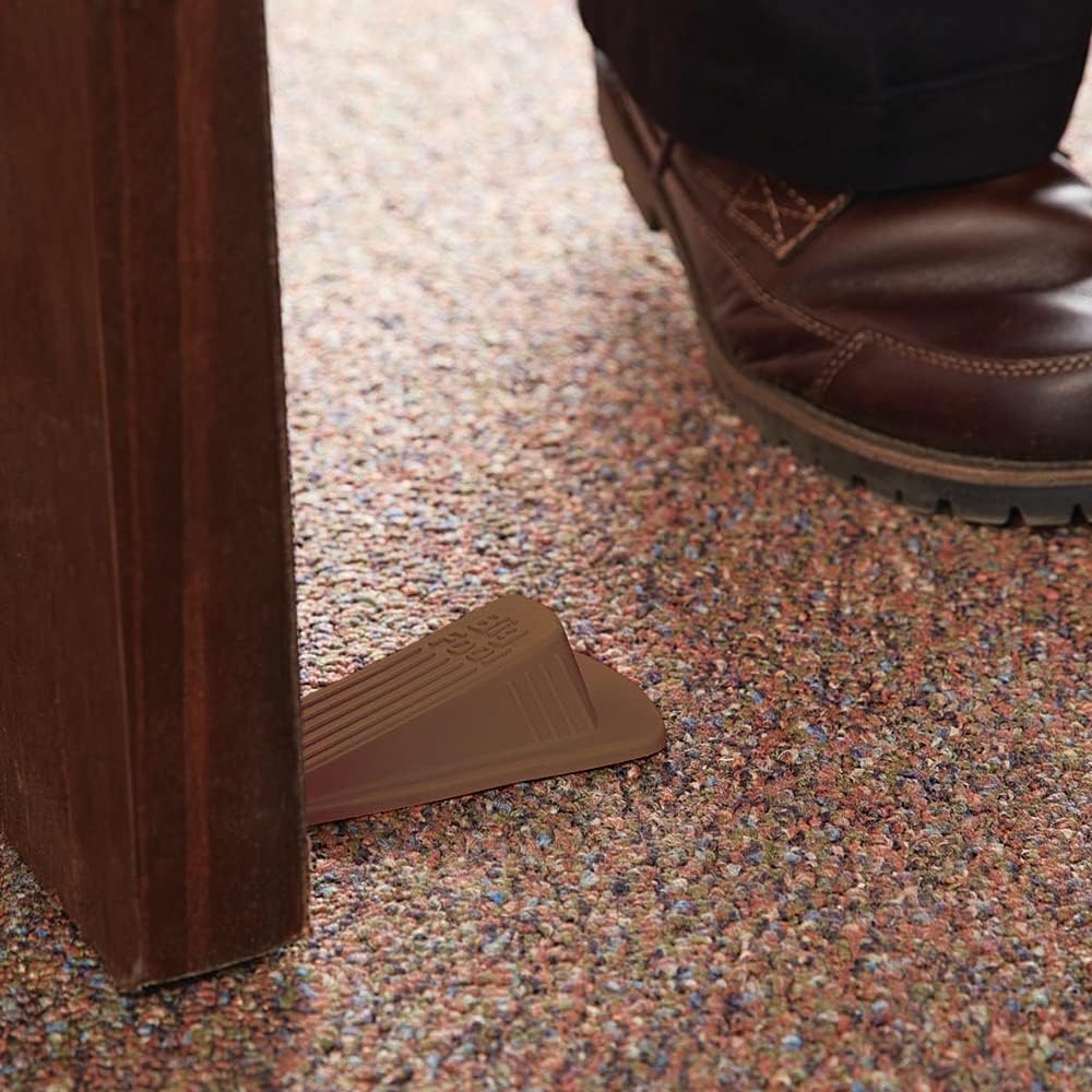 Big Foot® Doorstop, Beige, 2/pk 00975 (Brown)